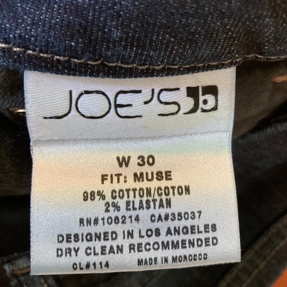 Joes Jeans Muse Women 30 Bootcut Dark Wash Denim Jeans - Picture 15 of 16